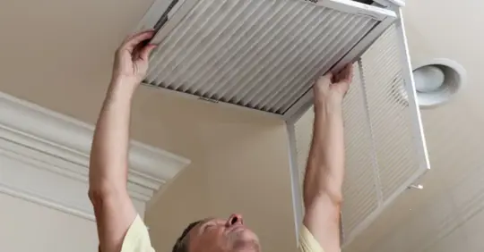 Removing the air filter