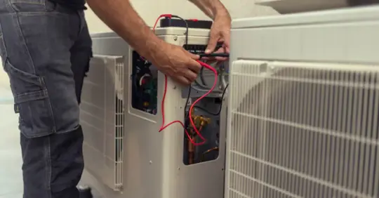 Heat pump installation