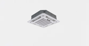 High Wall ductless air conditioner unit, energy-efficient design, QuietComfort® Light Commercial Cassette Indoor Unit, stylish and compact for light commercial applications.